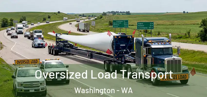Oversized Load Transport Washington - WA